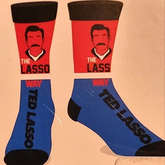 Ted Lasso Men's Casual Crew Socks, 6-Pack - Picture 11 of 11